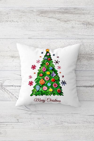 linazaitun One Side Printed Hidden Zipper Decorative Pillowcase Throw Pillow Case Seat Pillowcase