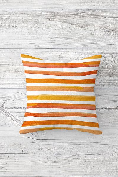linazaitun One Side Printed Hidden Zipper Washable Stain Resistant Decorative Throw Pillow Cover Pillow Case