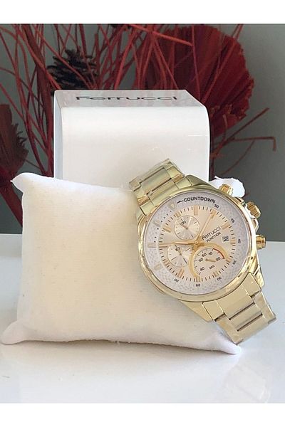 Ferrucci Men's Wristwatch - Function Gold