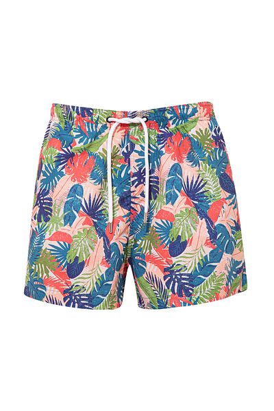 Mavi Badeshorts mit Blattmuster 0910251-71393
