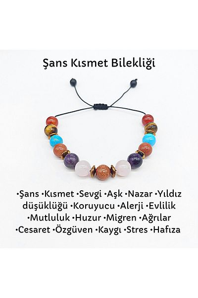 İKİZLER DOĞAL TAŞ Lucky And Possessed Bracelet