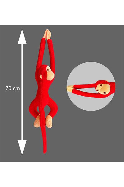 Solemia 70 Cm Cute Plush Monkey Toy - Can Stick Hands