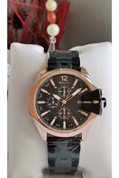 Ferrucci Çelik Kasa 3 Atm Suya Dayanıklı Erkek Kol Saati