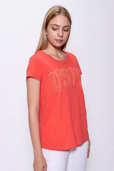 U.S. Polo Assn. Tricou cu decolteu rotund cu imprimeu Uspa