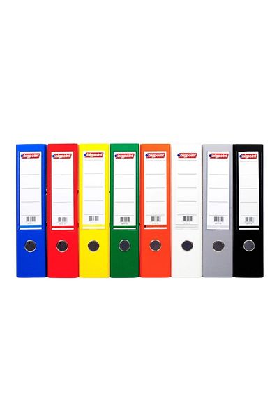 Bigpoint Pachet de 24 de cutii albe pentru foldere mari