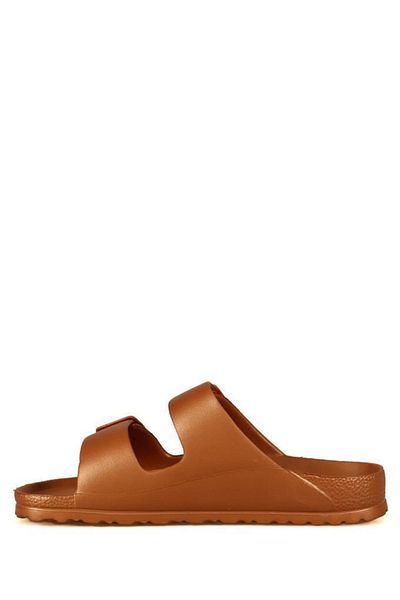 Hammer Jack Γυναικείες παντόφλες 234-z Bangkok Brown Color - με αγκράφα