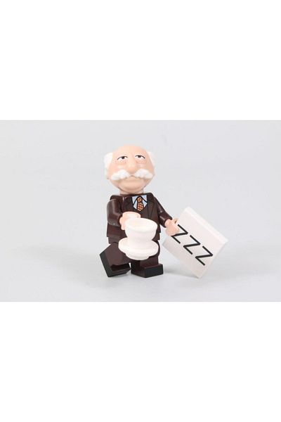 LEGO Minifigures 71033 سلسلة The Muppets: 9.waldorf