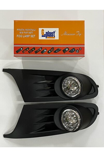 G-Plast Volkswagen Golf 6  Uyumlu 2009-2010-2011-2012 Ledli Sis Far Seti Sağ Sol