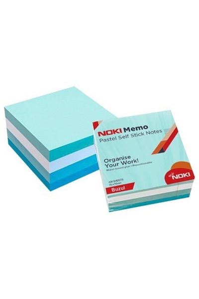 Noki Memo 75x75 Ice Harmony Adhesive Cube Block Note