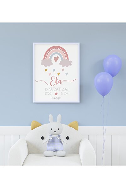 uckanlar Tekli Tablo Tasarımı, Dekor, Afiş Çocuk Odası, Bebek Odası, Doğum Pa...