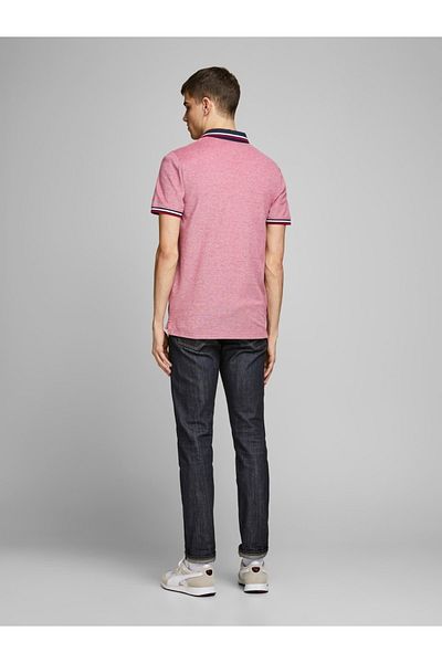 Jack & Jones JACK&JONES Herren Poloshirts, 2er Pack - JJEPAULOS POLO 2PK, Kurzarm, einfarbig, Baumwolle