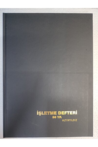 altıyıldız Işletme Defteri 96 Yaprak Ciltli