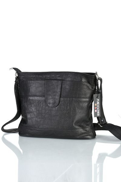fubileather Geantă Messenger Crossbody din piele naturală