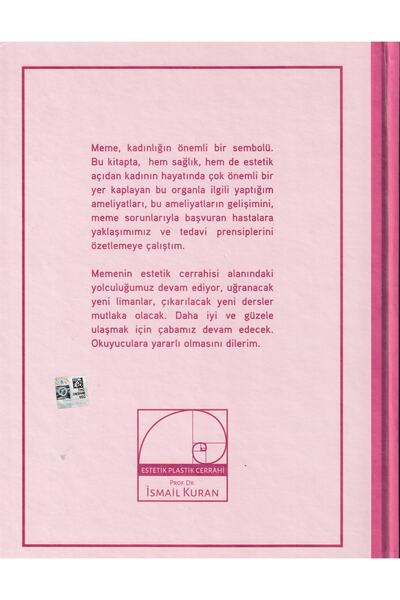 Kongre Kitabevi Estetik Meme Cerrahisi