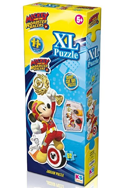 Ks Games Puzzle 52 Parça Mickey Mouse Xl Çerçevesiz