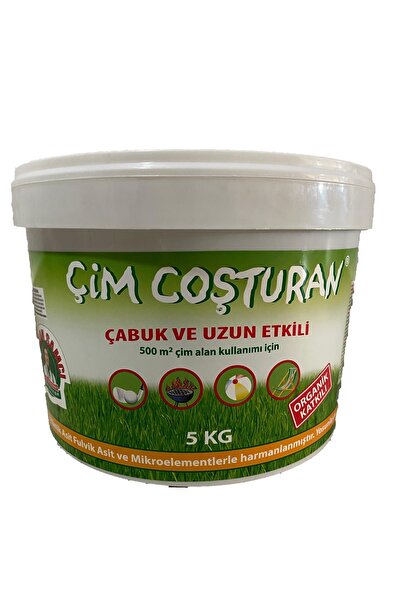 ÇİÇEK COŞTURAN Çim Coşturan Granül Çim Gübresi 5 Kg