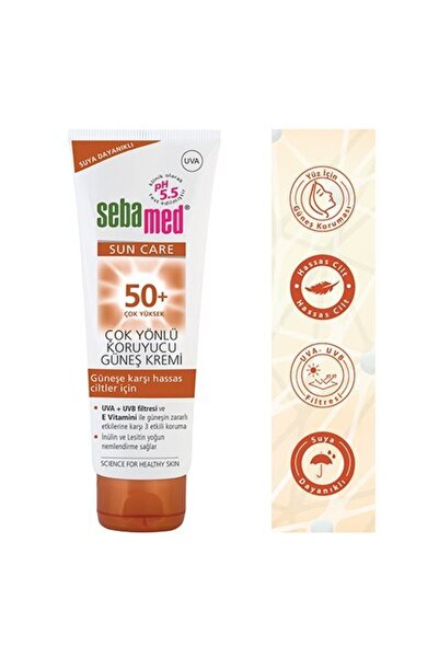 Sebamed Sun Koruyucu Güneş Kremi Spf50+ 75ml
