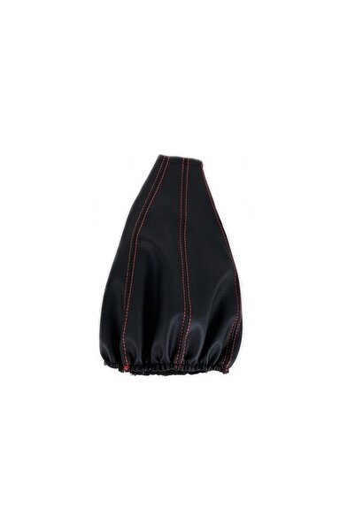 Marka Gear Bellows Cover - Gear Bellows Cover - Car Gear Shift Cover - Black-red - Gear Bellows Cover