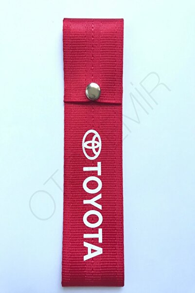 otodemir Çeki Ipi Toyota Tampon Süsü Kırmızı Çeki Ipi Toyota Tampon