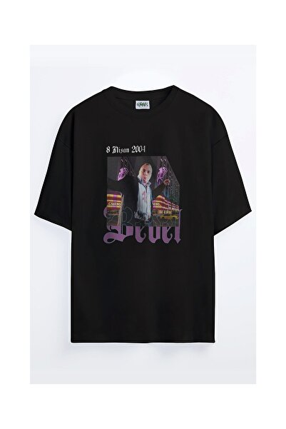 Grove Fashion Kurtlar Vadisi Süleyman Çakır Bedel Baskılı Unisex Oversize T-shirt