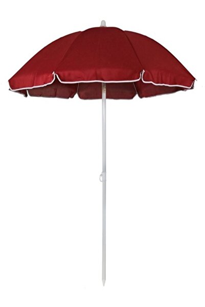 HEPBİMODA Kalın Kumaş Şemsiye 2 Metre Balkon Kafe Teras Plaj Güneşlik Şemsiye...