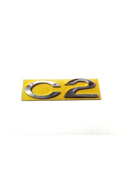 QUWA Cıtroen C2 Luggage - 110mm-30mm Lettering