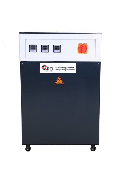 Artı Regülatör 150 Kva Trifaze Servo Kontrollü Voltaj Regülatörü (275 – 430 V)