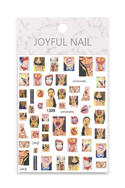 MOZIUR Tırnak Süsleme Etiketi Nail Art Sticker