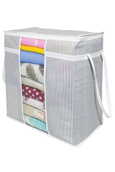 MUOMUO HOME حقيبة تخزين ذات 4 نوافذ مقاس 50x45x30 سم Muomuohm47