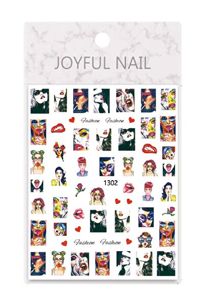MOZIUR Tırnak Süsleme Etiketi Nail Art Sticker