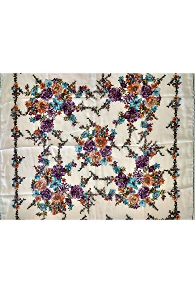 Başaran tekstil Yazma, Yemeni, Tülbent, 100x100cm, Kenarları Kroşetalı, Tamamen Pamuklu, Terletmez,