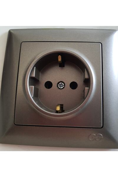 MİRAY ELEKTRİK NALBUR Gunsan Torakli Piriz Mocha Renkli