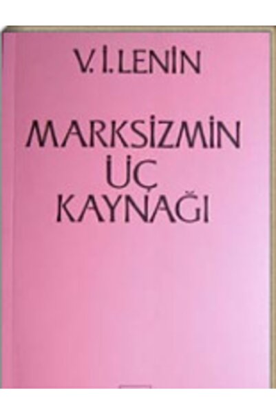 Sol Yayınları Marksizmin Üç Kaynağı - - Vladimir Ilyiç Lenin Kitabı