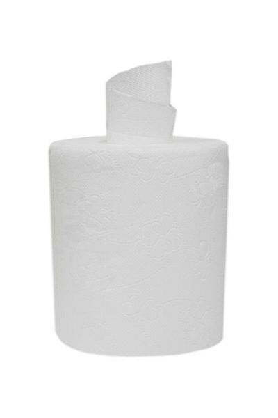 KURTSAN AMBALAJ Internal Draw Paper Towel 2 Layers 6 Rolls (2.5 Kg)