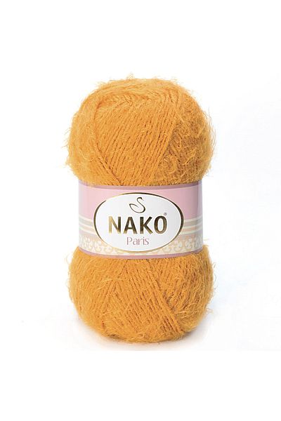NAKO Ayzen Home - Κίτρινο Παρίσι Πλεκτό, Μονόχρωμο, Σχοινί 1043