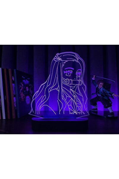 PETRADESIGN Demon Slayer - Nezuko Kamado Anime Masa Lambası