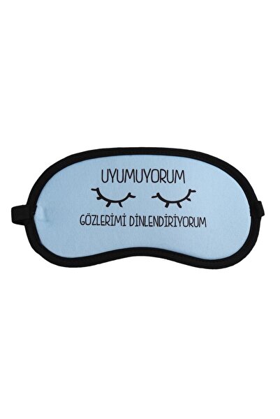Cetinshop Uyumuyorum Gözlerimi Dinlendiriyorum Uyku Bandı