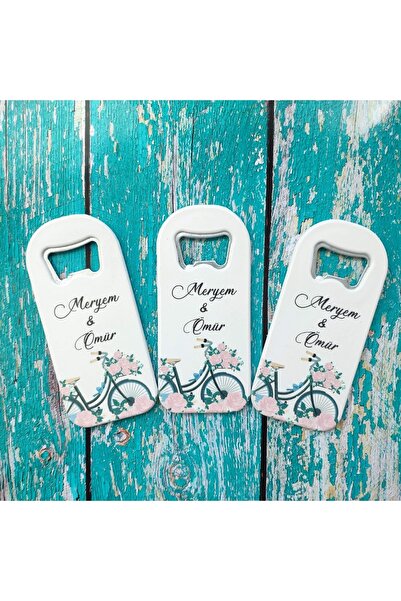 Evashophediyelik Düğün Nişan Söz Nikah Mevlüd Hediyesi Magnet Açacak 25'li