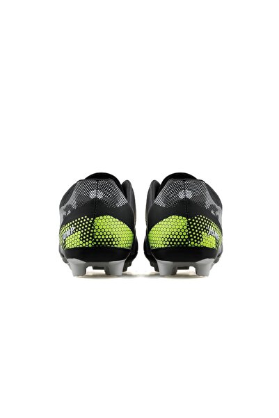 Jump 27881 D Black White Neon Green Men's Turf Football Shoes 27881-d-black-white-neon-green Black