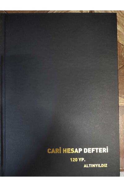 altıyıldız Cari Hesap Defteri 120 Yaprak