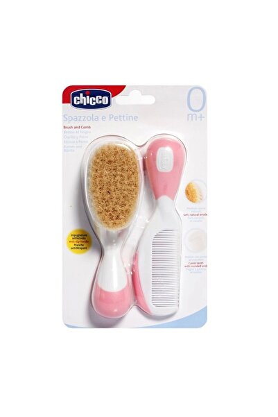 Chicco Bebek Yumuşak Fırça Tarak Seti 0 Ay+ ( TEKLİDİR )