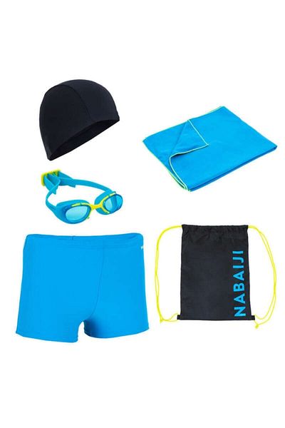 Nabaiji - Children's Swimming Set Blue Black 100 Start
