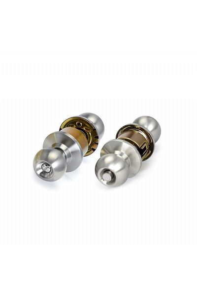 Enka Ugr Knob Lock Economical Satin WC Knob Keyless