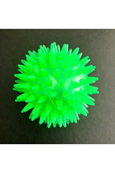 öztürk.avm Özt.kedi-köpek Düdüklü Işıklı Kirpi Top Yeşil