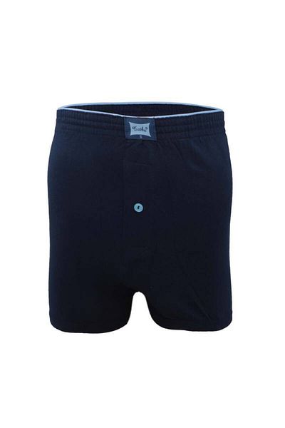 Tutku Navy Blue Combed Cotton Boxer - Μοντέλο 117