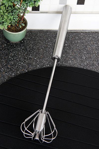 Mehat Stainless Steel Automatic Beater - Bass Pull Mixer Hand Beater