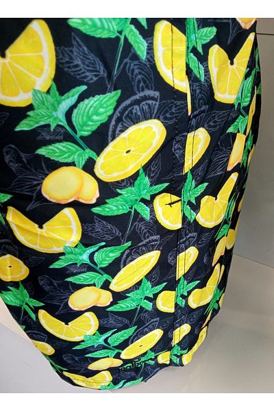 Nordbron Beıcı Store Nordrone Sour Lemon Men's Swim Shorts