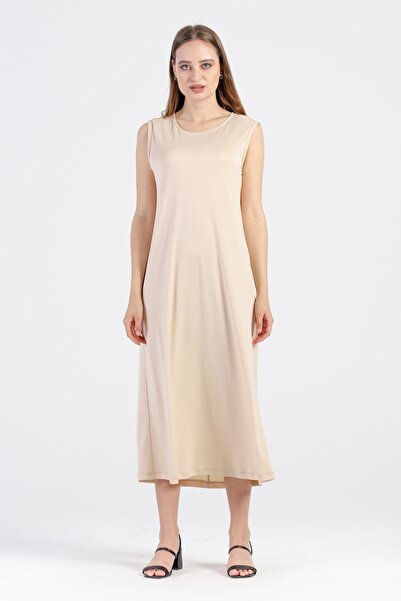 InStyle Underskirt Inner Lining Dress - Beige