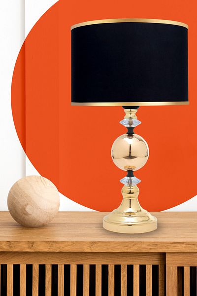 MINIMAL ETICARET VE BILGI TEKNOLOJILERI Omega Gold Chrome Lampshade