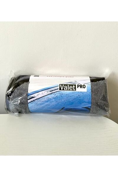 Valet Pro Kurulama Bezi - Kurulama Havlusu - Gri 50x80 Cm  Uyumlu